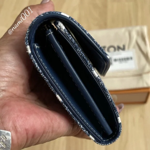 Louis Vuitton Denim Sarah Wallet - Picture 9 of 14